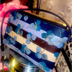 Tory Burch Floral Wristlet